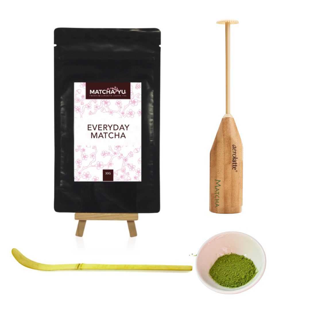 Everyday Matcha Electric Whisk Set