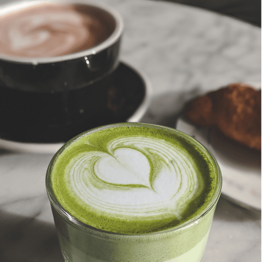 Caffeine found in Matcha and Coffee