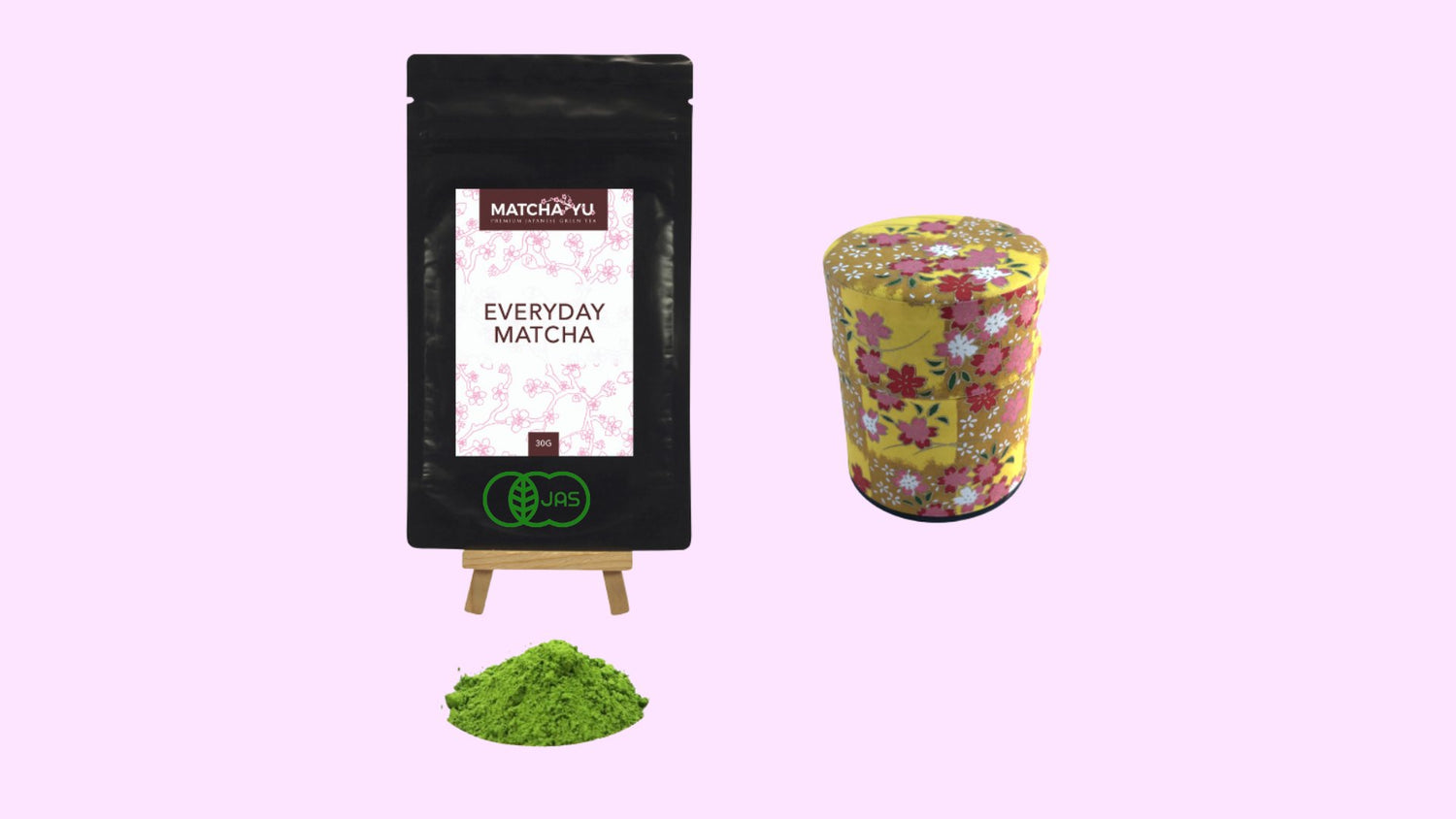 Matcha Tea  + Tea Storage Set