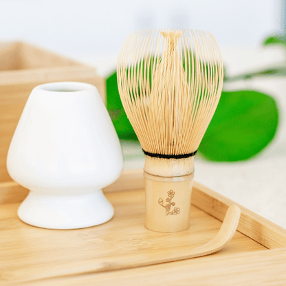 Matcha Whisk & Holder Set