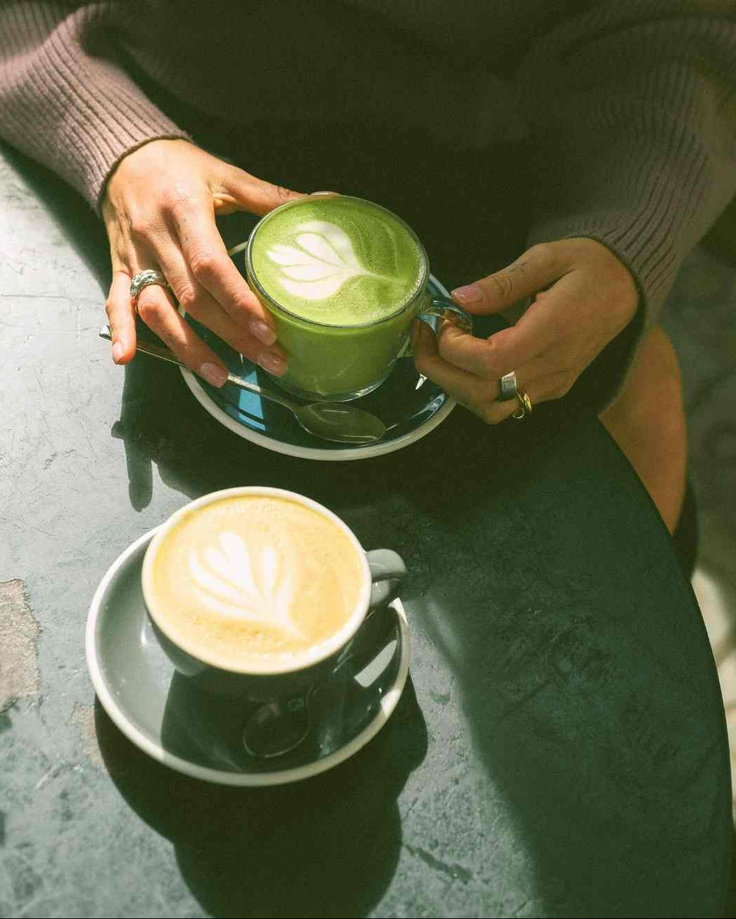 Coffee and Matcha - Matcha Yu Tea