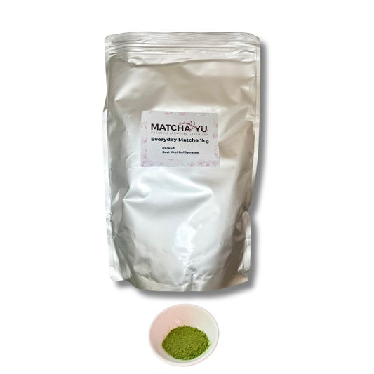Everyday Matcha - 1kg bulk bag (cafe or home use)