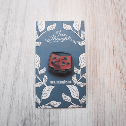 Matcha Bowl Bonsai Pin