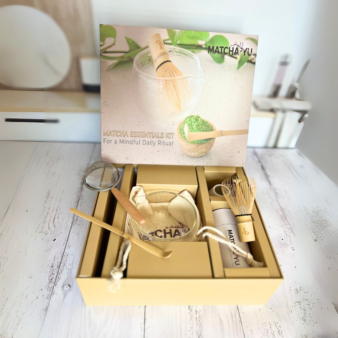 Matcha Essentials Kit inside