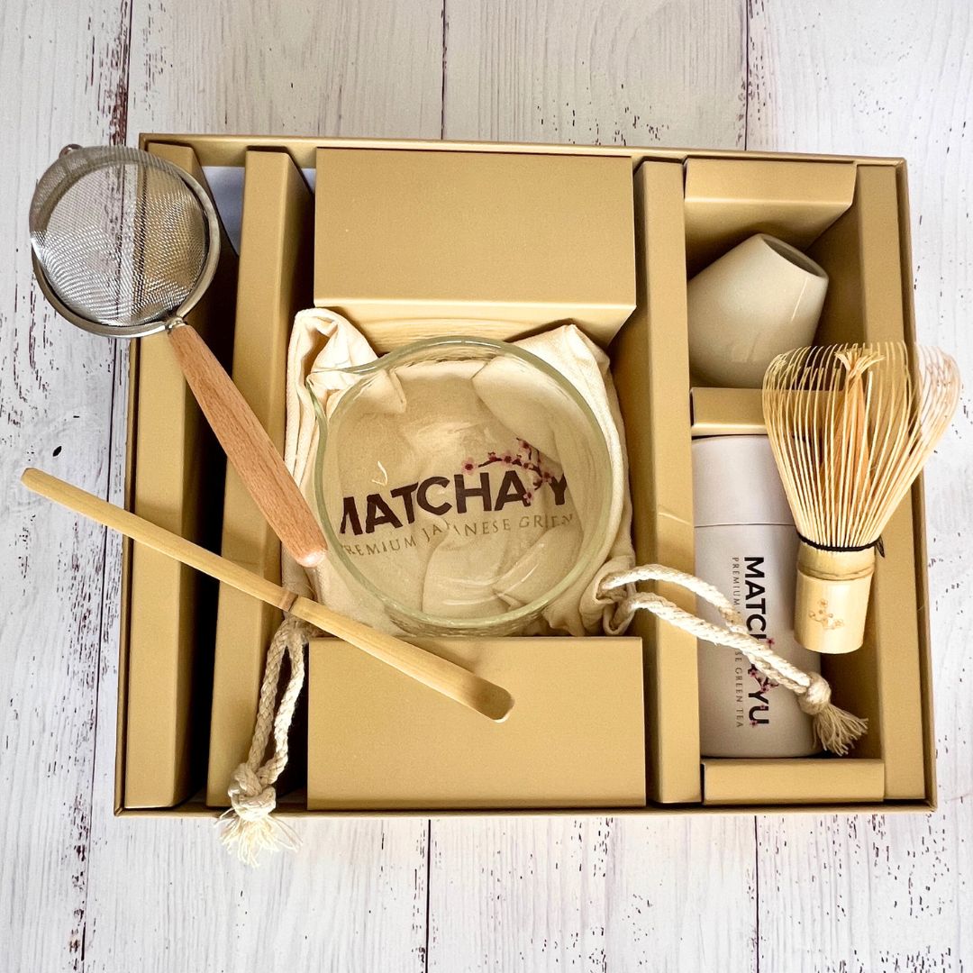 Matcha Essentials Kit inside view