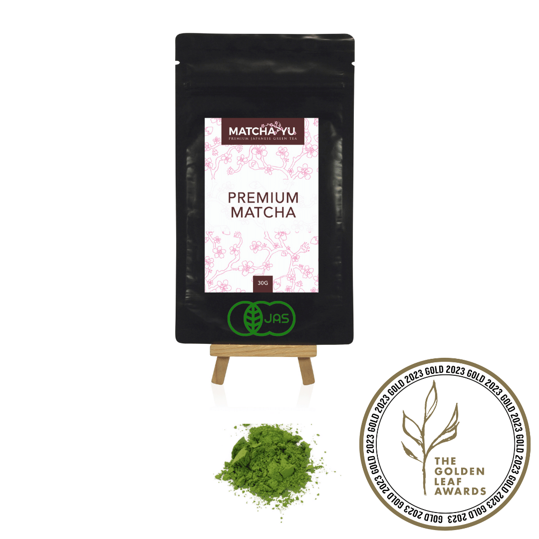 PREMIUM Certified Organic Matcha Green Tea Powder (30g) Matcha Matcha Yu Tea Ceremonial Grade