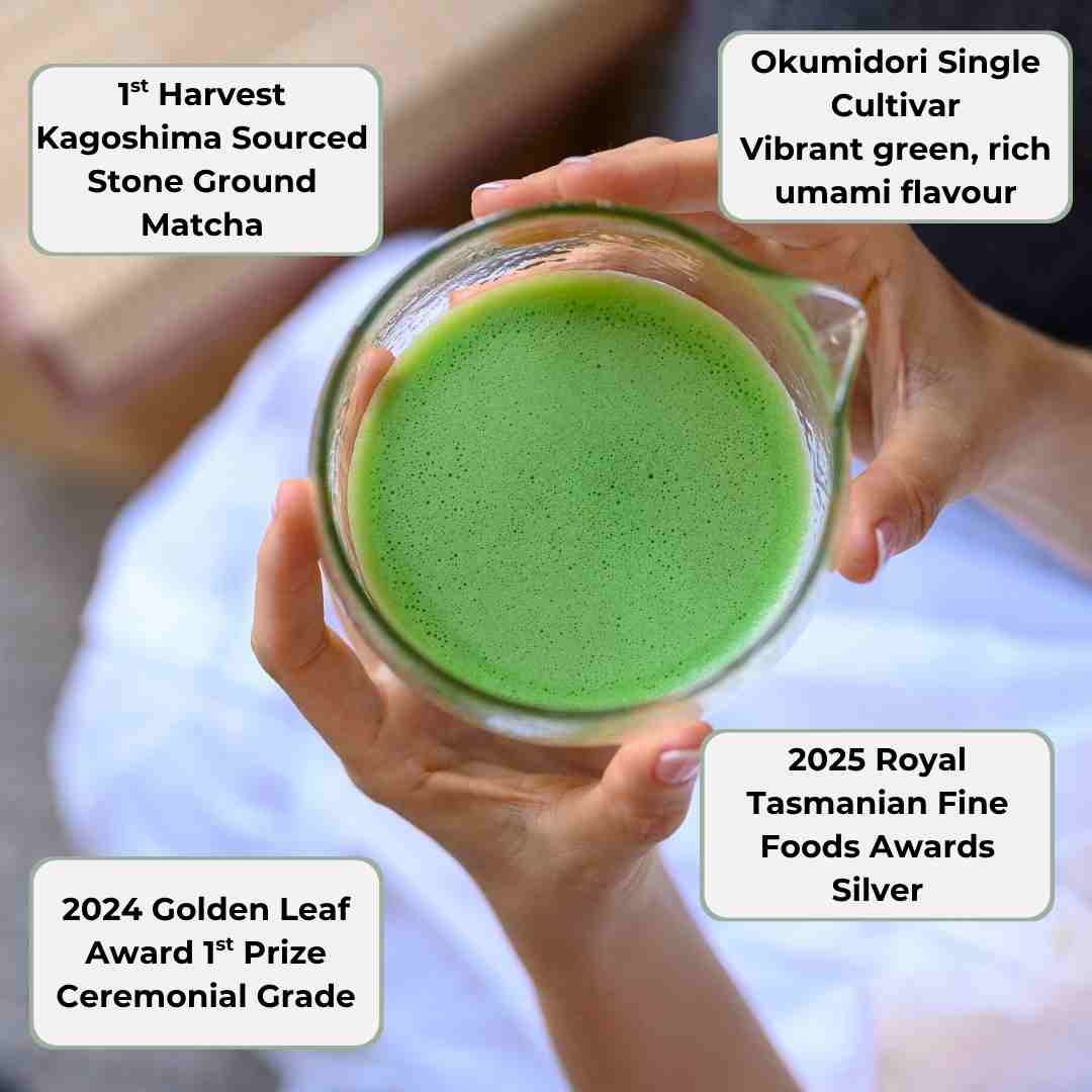 Premium Matcha single cultivar Okumidori 1st Harvest
