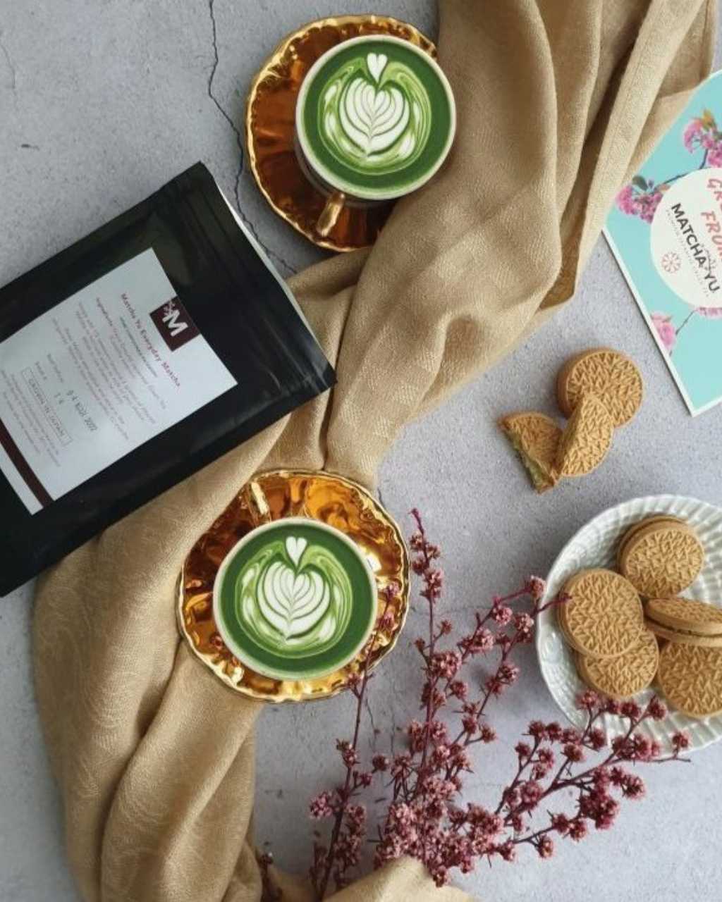 EVERYDAY Certified Organic Matcha Green Tea Powder (30g) Matcha latte