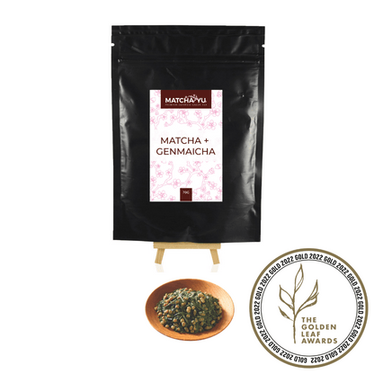 Matcha Genmaicha Roasted Rice Green Tea 70g