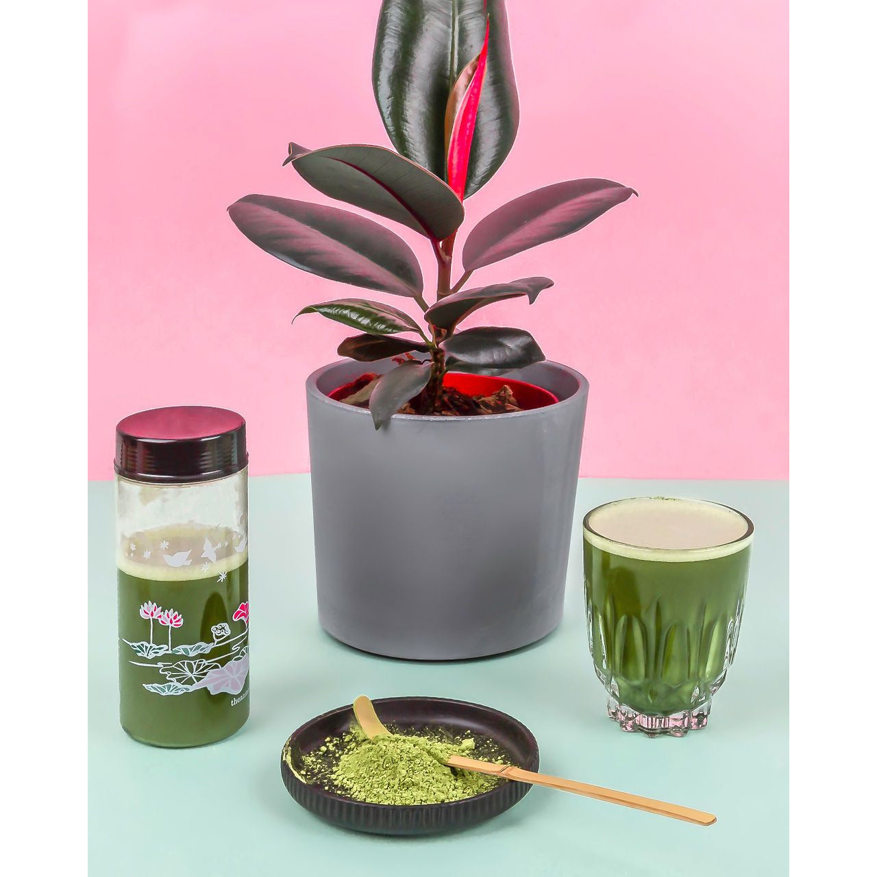 EVERYDAY Certified Organic Matcha (30g) Tea Shaker Set - save $5 Tea Shaker Set Matcha Yu 