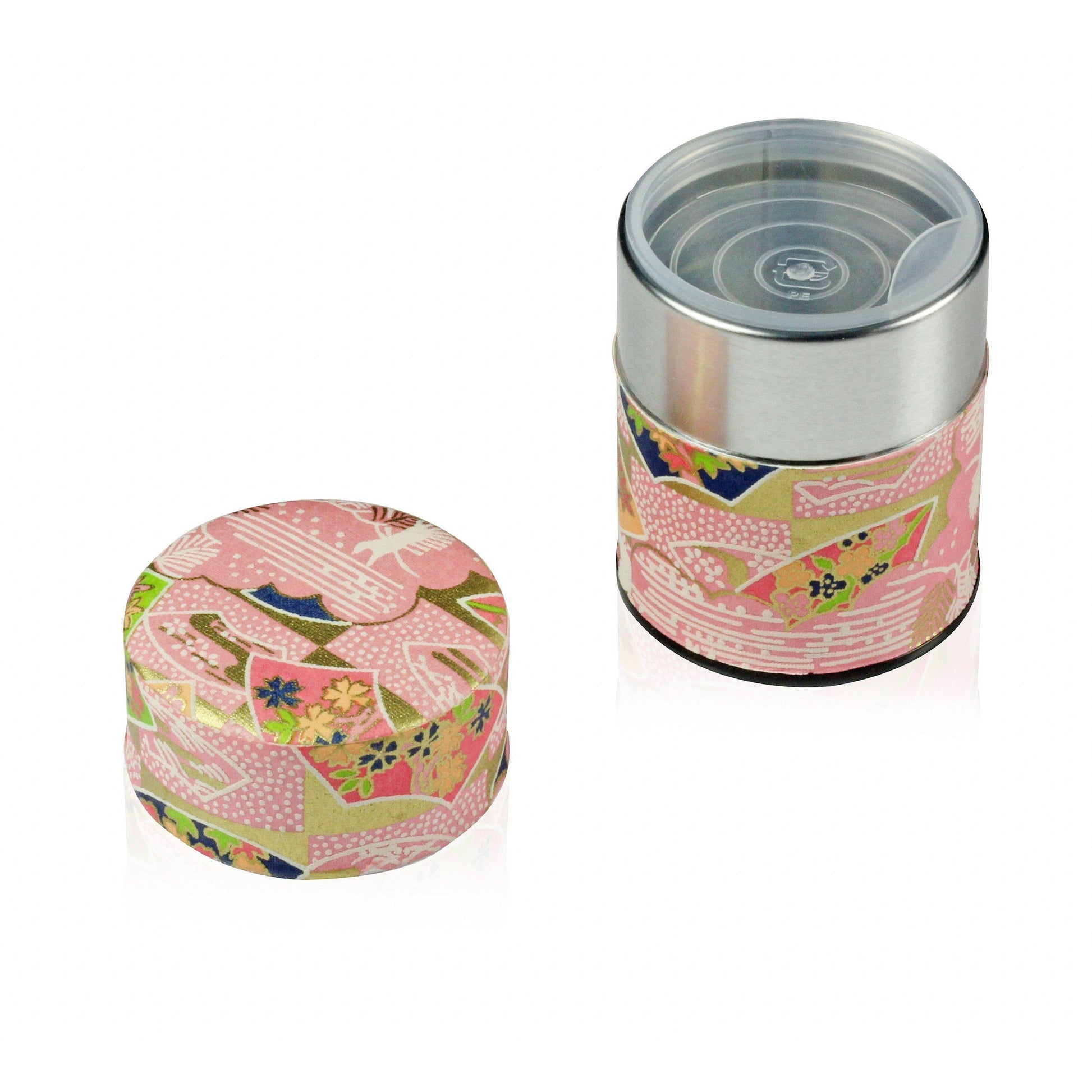 Pink Tea Canister (Small) Accessories Matcha Yu 