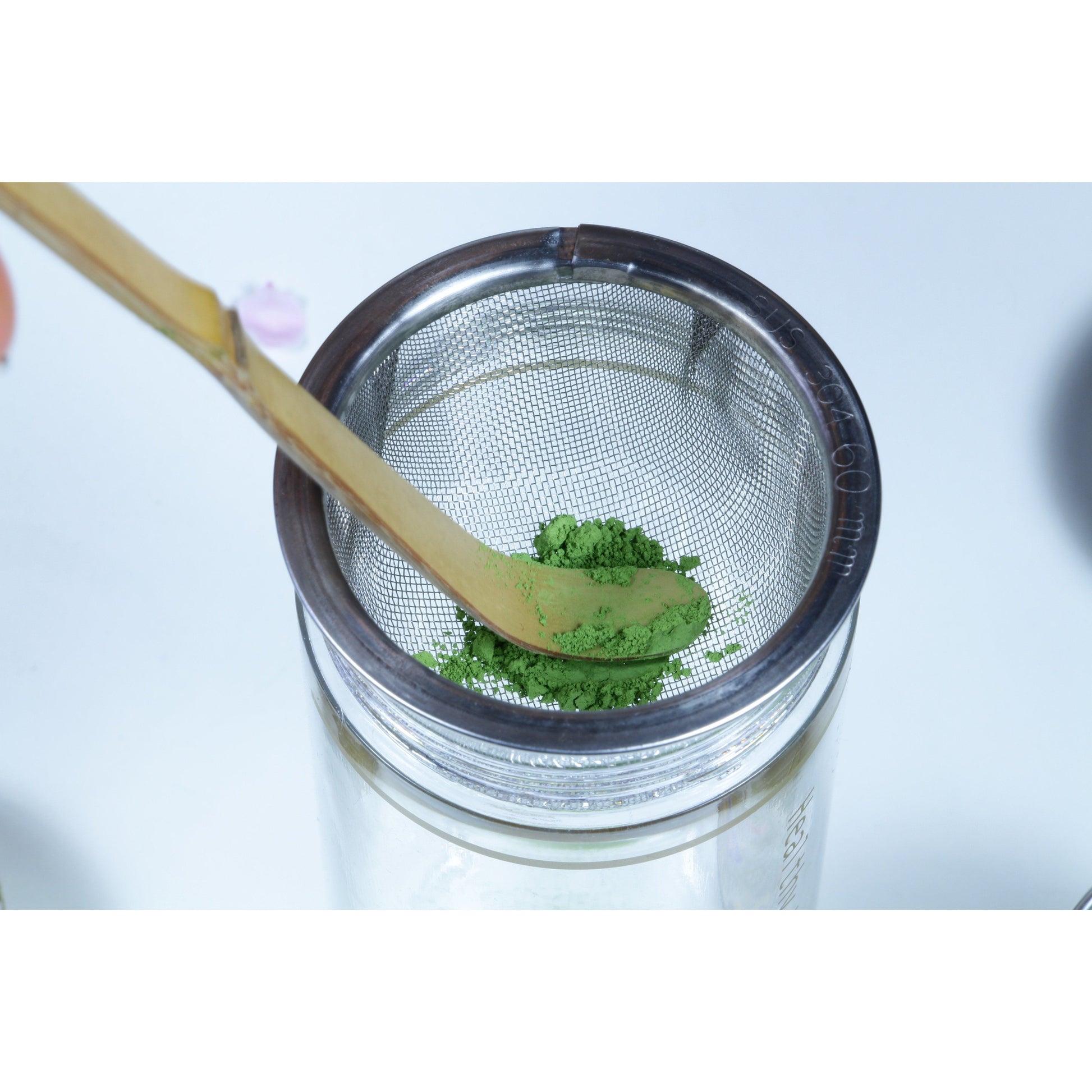 Tea Shaker + Bamboo Tea Scoop Set Accessories Matcha Yu 